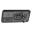 Husă pentru Samsung Galaxy S24, KickStand Camera Lens, negru