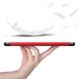 Husă pentru Samsung Galaxy Tab A7 Lite 8.7 T220 / T225, Smartcase, roșu