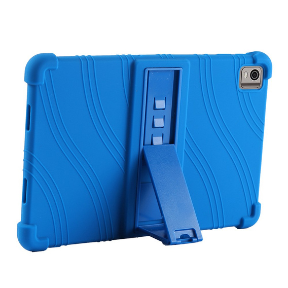 Silicon husă pentru Nokia T21, Impact, armat, albastru