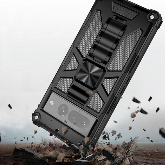 Huse pentru Google Pixel 7, Armor Kickstand, negru