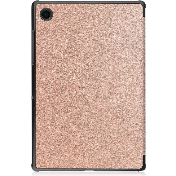 Husă pentru Samsung Galaxy Tab A8 10.5 SM-X200 SM-X205, Smartcase, roz rose gold