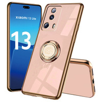 Huse pentru Xiaomi 13 Lite, Electro Ring, roz rose gold