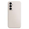 Husa pentru Samsung Galaxy A56 5G, Silicone Lite, bej