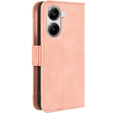 Cu clapetă pentru Xiaomi Poco X7 Pro 5G, Card Slot, roz
