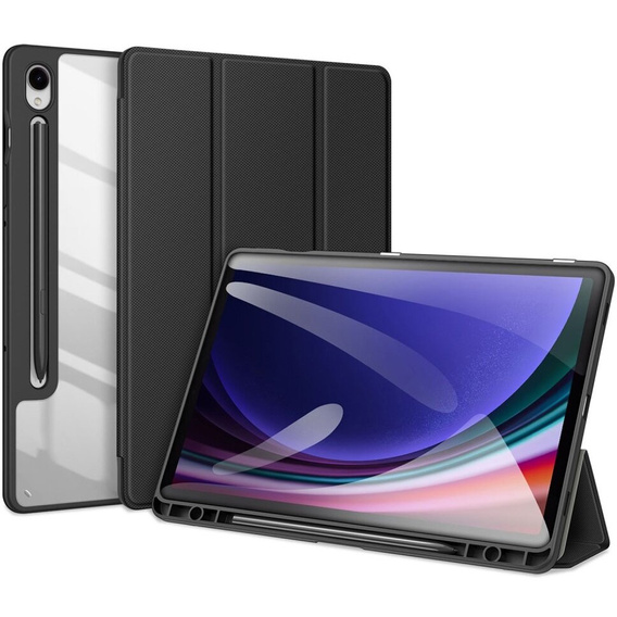 Husa pentru Samsung Galaxy Tab S10 Lite / S10 FE / S9 FE, Dux Ducis TOBY, negru