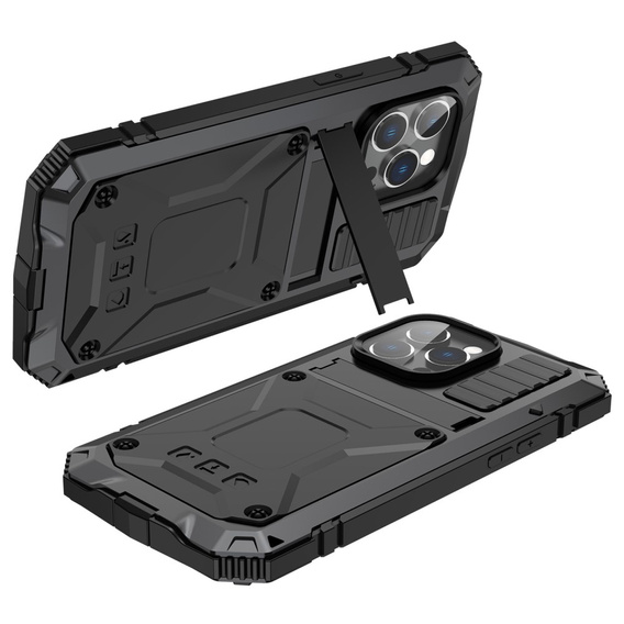 Husă pentru iPhone 14 Pro Max, R-JUST, armată, negru