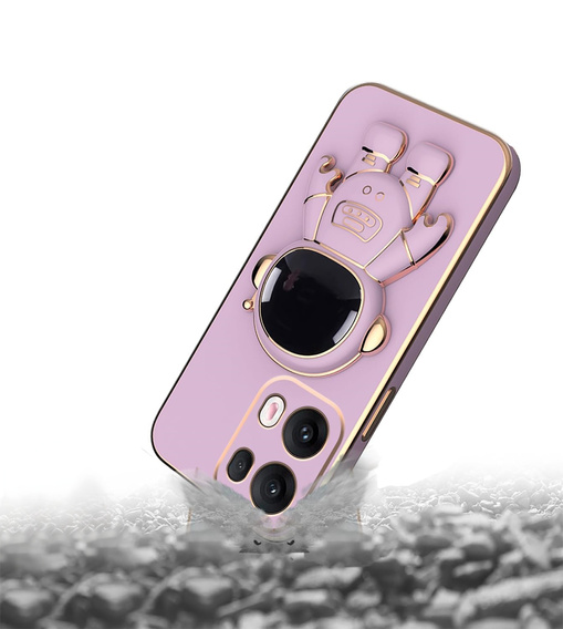 Huse pentru Oppo Reno 13 Pro, Astronaut, violet