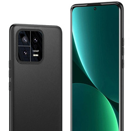 Husă din piele pentru Xiaomi 13, leather hybrid, negru