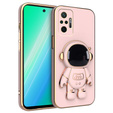 Huse pentru Xiaomi Redmi Note 10 Pro, Astronaut, roz rose gold