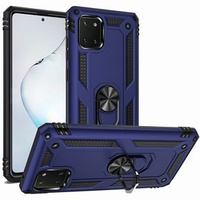 Husă blindată pentru Samsung Galaxy Note 10 Lite, Nox Case Ring, albastru