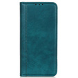 Husa cu clapetă pentru Google Pixel 9A, Split Leather, verde