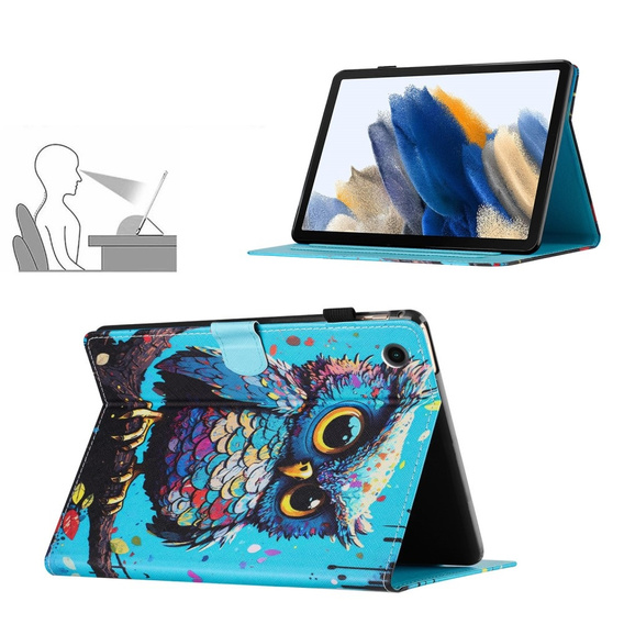 Huse pentru Samsung Galaxy Tab A9 X110 / X115, owl