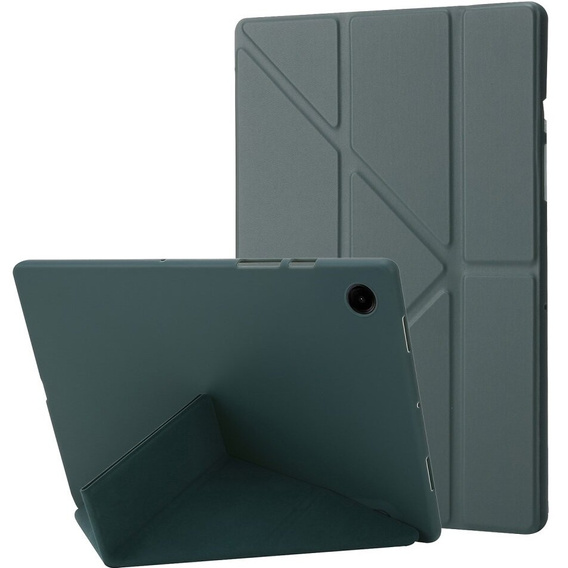 Husă pentru Samsung Galaxy Tab A9+, Origami, verde