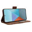 Cu clapetă pentru Xiaomi Redmi Note 13 Pro 5G, Card Slot, maro