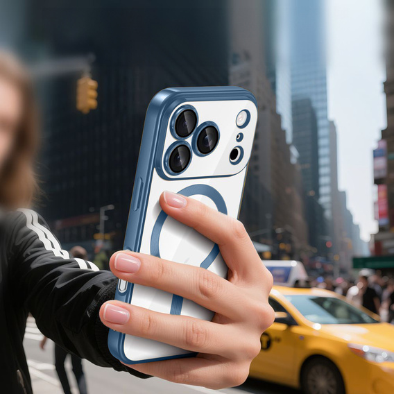 Husă magnetică cu protecție pentru lentile pentru iPhone 17 Pro
