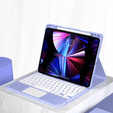 Carcasă + tastatură iPad Air 10.9 4 2020 / 5 2022, Touchpad, violet