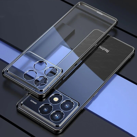 Carcasă pentru Xiaomi Poco F6 Pro, Frame Case, negru