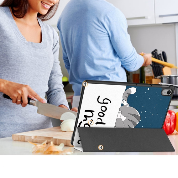 Husă pentru Huawei MatePad 11.5 2024, Smartcase, sleeping cat