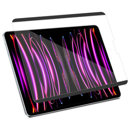 Folia de protecție PVC Paper feel pentru iPad Pro 12.9" 2022/2021/2020 (6/5/4 gen.), negru