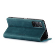 Husa CASEME pentru Xiaomi Redmi Note 11 Pro 4G/5G, Leather Wallet Case, verde