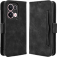Cu clapetă pentru Oppo Reno 13 Pro, Card Slot, negru