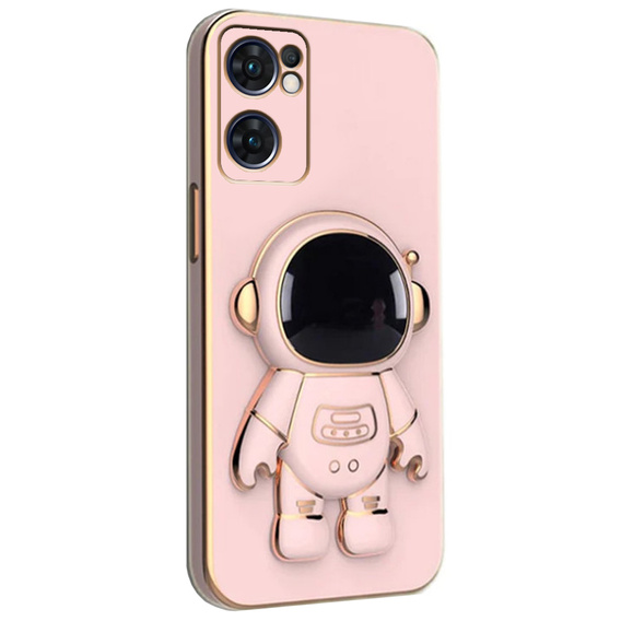Huse pentru Oppo Reno 7 5G, Astronaut, roz