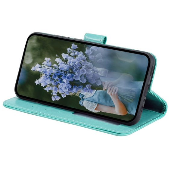 Cu clapetă pentru Xiaomi Redmi Note 12 4G, Mandala, verde
