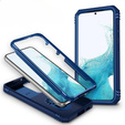 Husă blindată pentru Samsung Galaxy S23, CamShield Slide, albastru