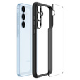 Carcasa Spigen pentru Samsung Galaxy A55 5G, Ultra Hybrid, negru + sticlă temperată 9H