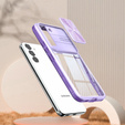 Huse pentru Samsung Galaxy A14 4G/5G, Slide Camera, violet