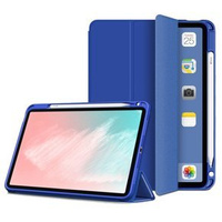 Husă pentru iPad Air 4 2020 / Air 5 2022 10.9", Smartcase cu spațiu pentru stylus, albastru