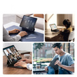 Carcasă + tastatură iPad Pro 12.9" 2022/2021/2020 (6/5/4 gen.), Dux Ducis Keyboard TouchPad, negru