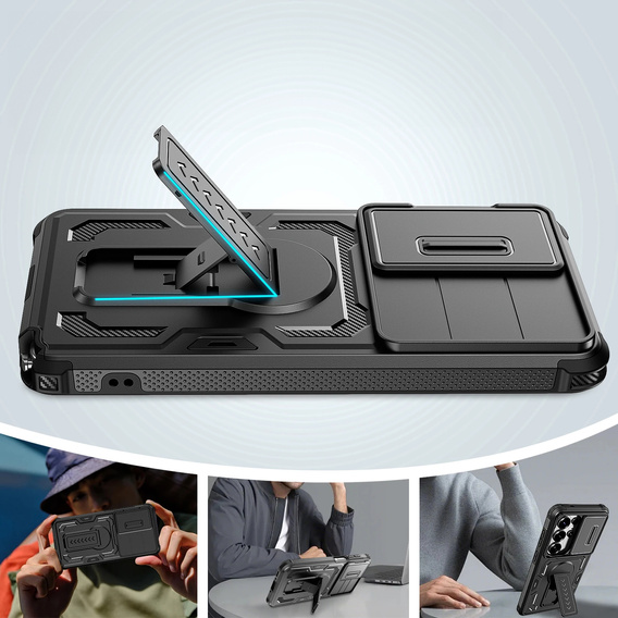 Carcasă blindată cu suport pentru Samsung Galaxy S26 Ultra