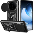 Husă blindată pentru Oppo Find X8 Pro, CamShield Slide, negru