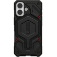 Urban Armor Gear Huse pentru iPhone 15 Plus, Monarch Pro Kevlar MagSafe, negru