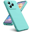Husa pentru Infinix Hot 40i, Silicone Lite, de mentă