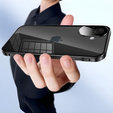Husa pentru iPhone 16, Magnetic Dual Glass, negru