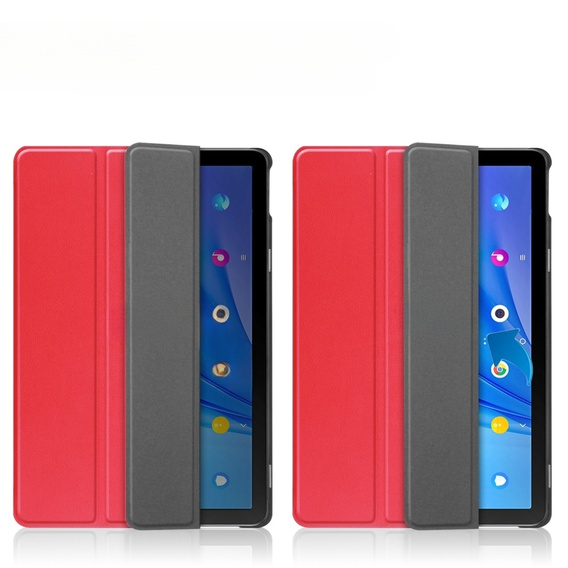 Husă pentru TCL Tab 10s 9081X / TCL Tab 10s 9080G 2021, Smartcase, roșu