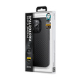Carcasa BENKS Kevlar pentru iPhone 16 Pro, pentru MagSafe, Carbon Fiber, negru