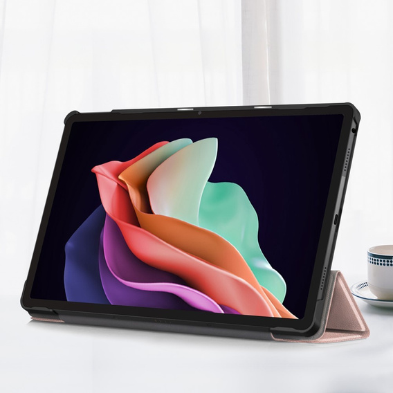 Husă pentru Lenovo Tab P11 Gen 2 TB350FU TB350XU 11.5", Smartcase, roz rose gold