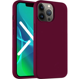 Husa pentru iPhone 14 Pro Max, Silicone Lite, roșu