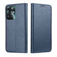 Husă pentru Oppo Reno 11F 5G, Smart Magnet, albastru închis + sticlă 9H