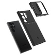 Spigen Optik Armor husă neagră pentru Samsung Galaxy S23 Ultra