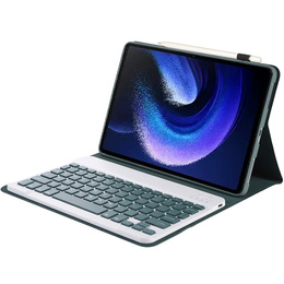 Carcasă + tastatură Xiaomi Pad 6/6 Pro, verde