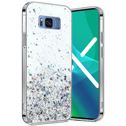 Huse pentru Samsung Galaxy S8+ Plus, Glittery, transparentă