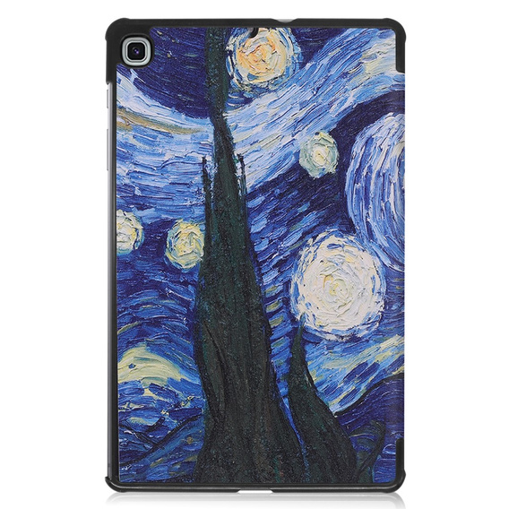 Husă pentru Samsung Galaxy Tab S6 Lite, Smartcase, painted pattern