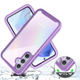 Carcasă pentru Samsung Galaxy A55 5G, Shockproof, cu folie, violet
