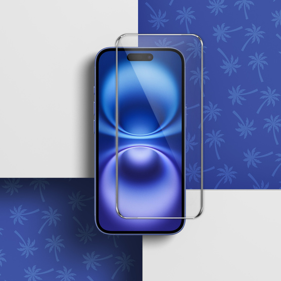 Sticlă temperată Diamond Palm pentru iPhone 16