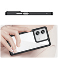 Huse pentru Xiaomi Redmi Note 13 5G, Fusion Hybrid, transparent / negru
