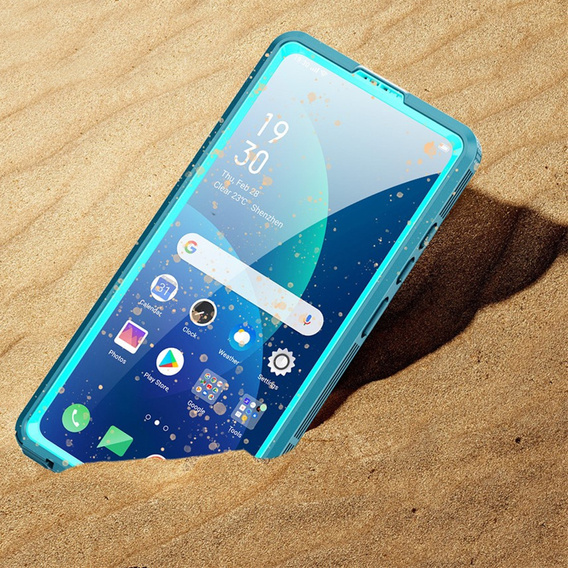 Husă impermeabilă Redpepper MagSafe pentru Samsung Galaxy S26 Ultra, albastră